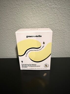 grace & stella Yellow Energizing Eye Masks